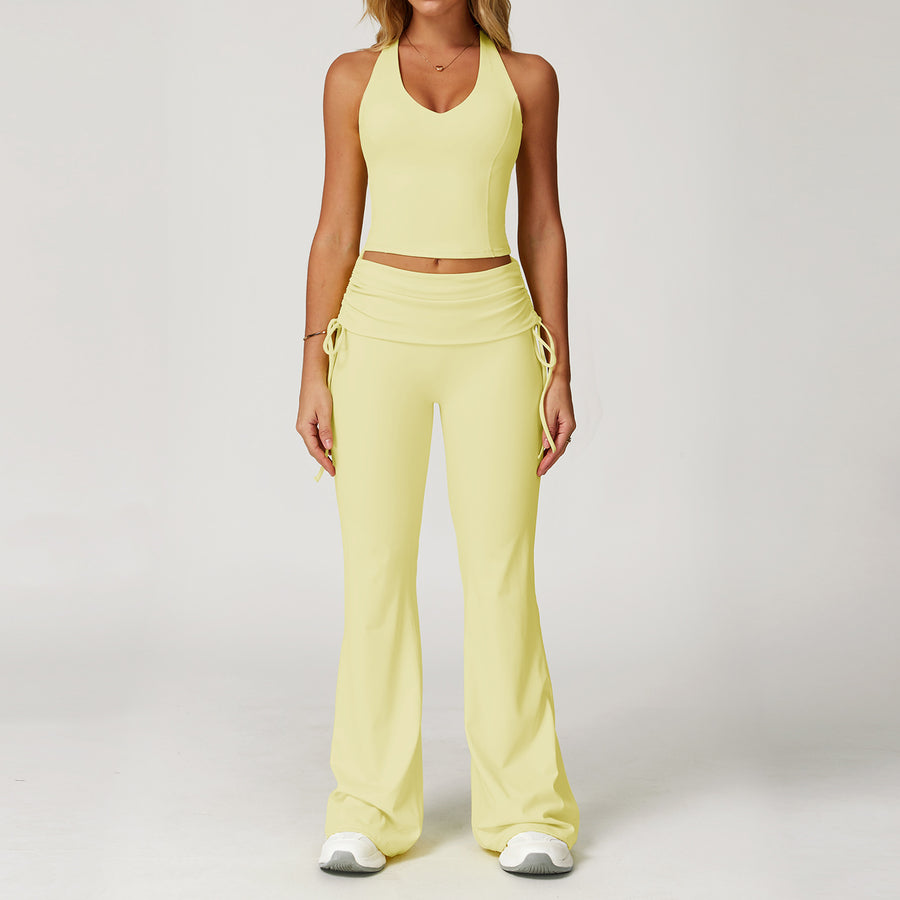 Womens Yoga Fitness Apparel Sports Set for Ultimate Comfort
