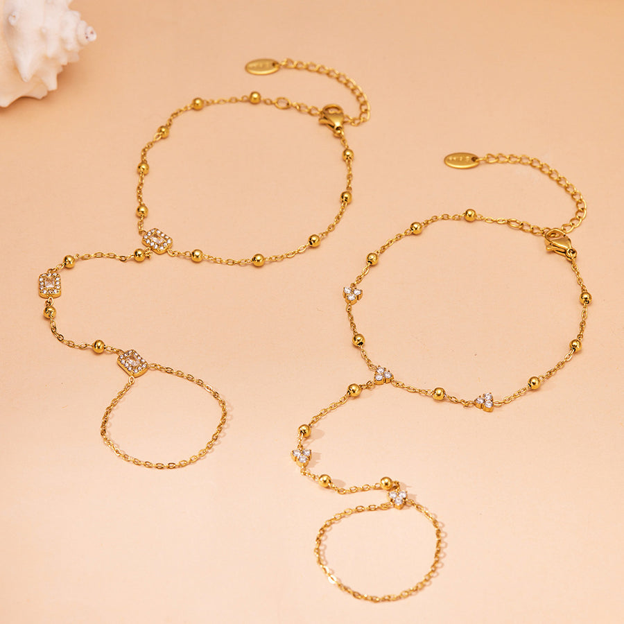 Fashionable Lightly Luxurious Stainless Steel Bracelet