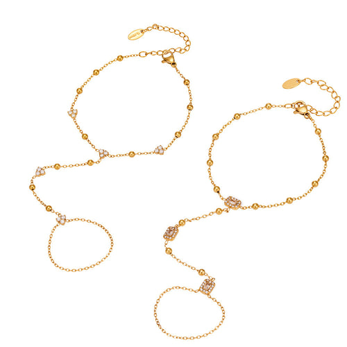 Fashionable Lightly Luxurious Stainless Steel Bracelet