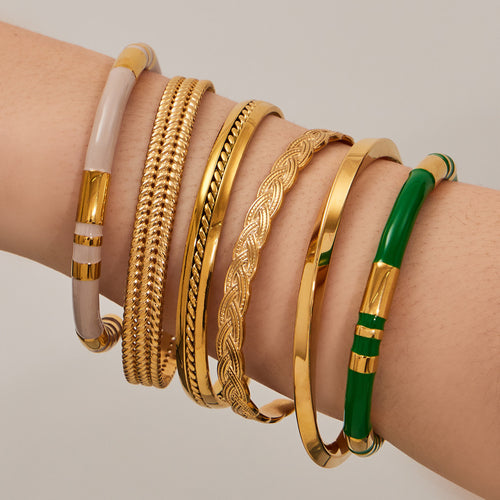 Simple Stylish and Personalized Stainless Steel Bracelet