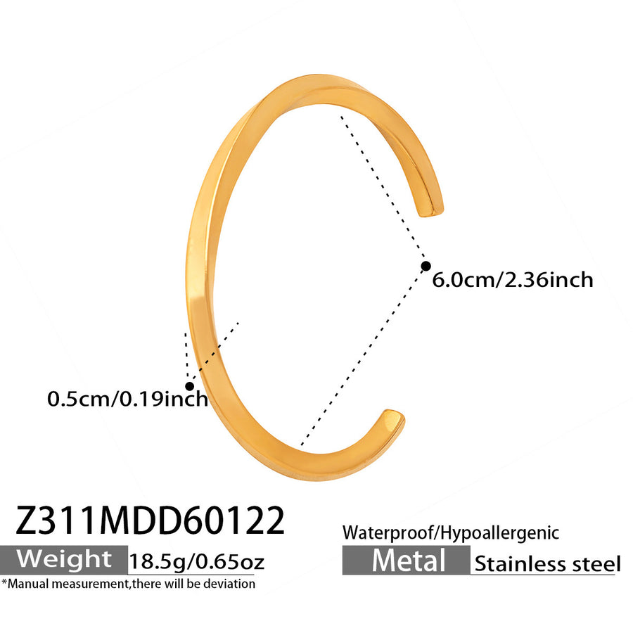 Simple Stylish and Personalized Stainless Steel Bracelet