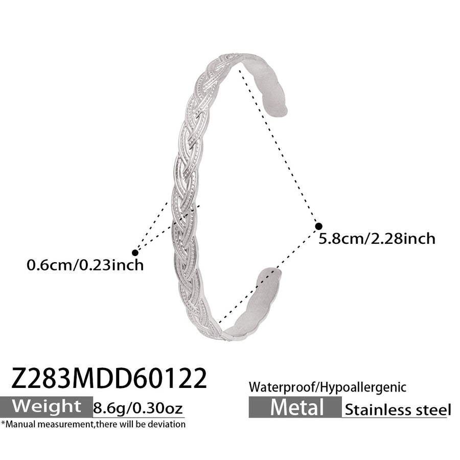 Simple Stylish and Personalized Stainless Steel Bracelet