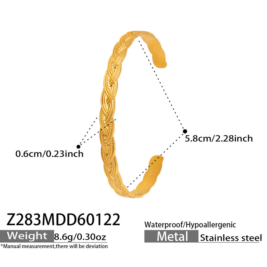 Simple Stylish and Personalized Stainless Steel Bracelet
