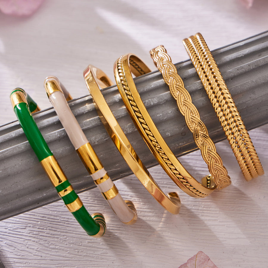 Simple Stylish and Personalized Stainless Steel Bracelet