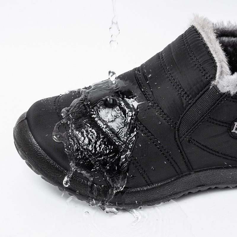 Warm Cotton Shoes Soft-soled Waterproof Boots for Snowy Days