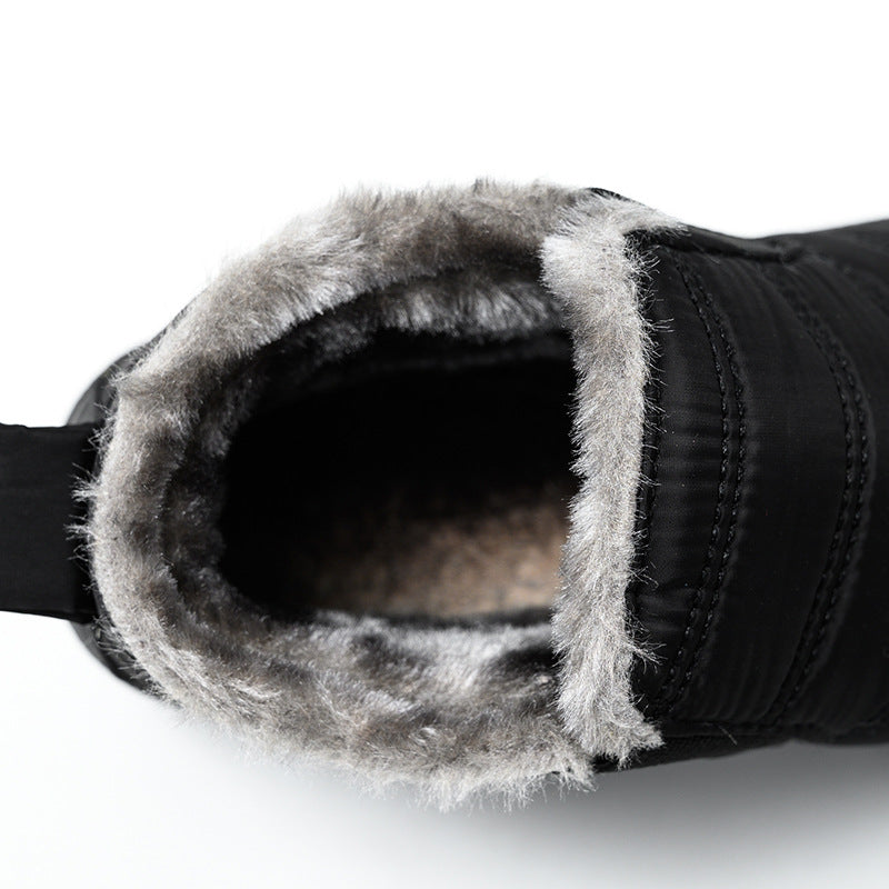 Warm Cotton Shoes Soft-soled Waterproof Boots for Snowy Days