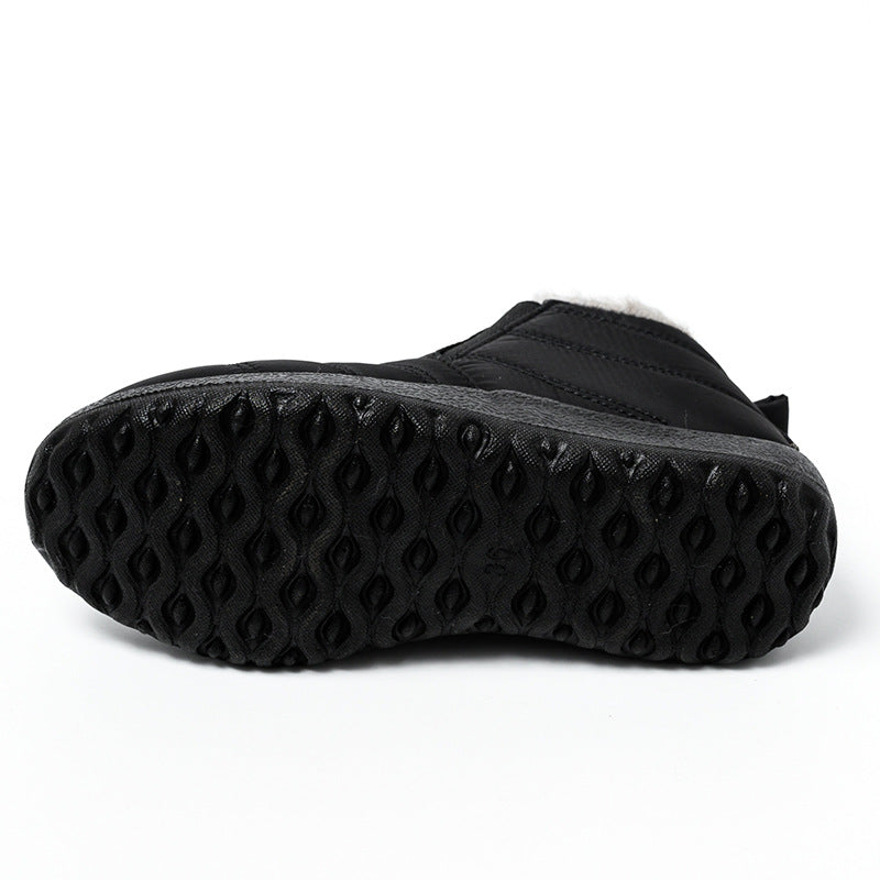 Warm Cotton Shoes Soft-soled Waterproof Boots for Snowy Days
