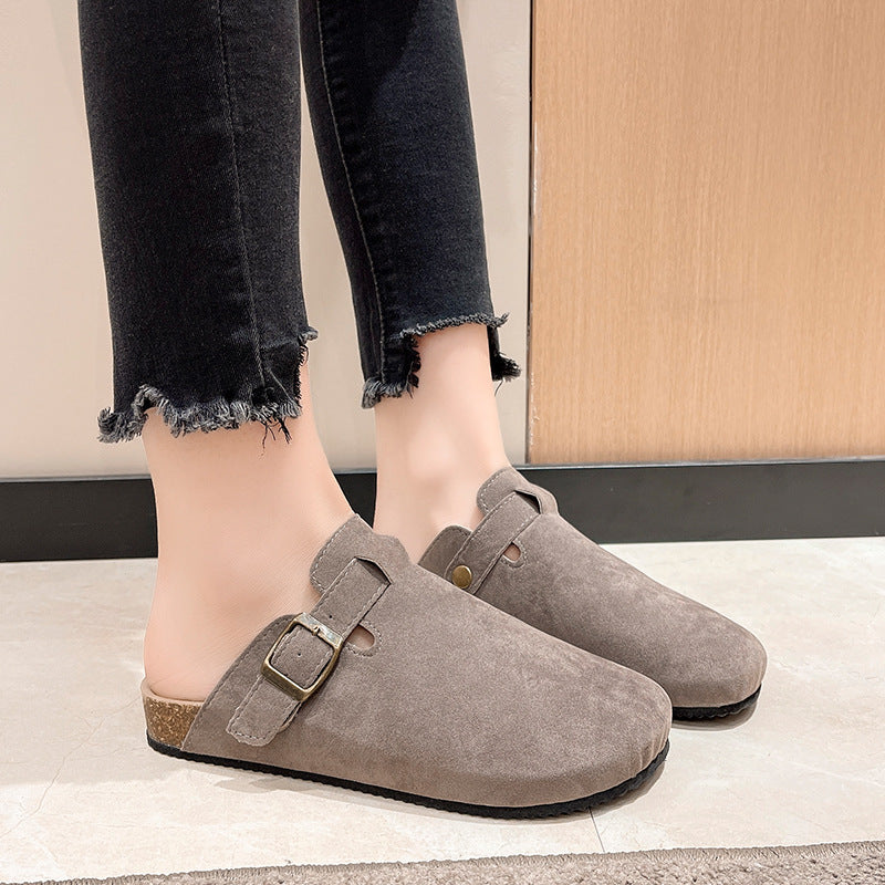Trendy Roman Sandals Casual Half-slippers for Women