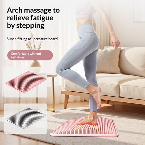 Flat Full-Length Arch-Supporting Foot Massage Acupressure Mat