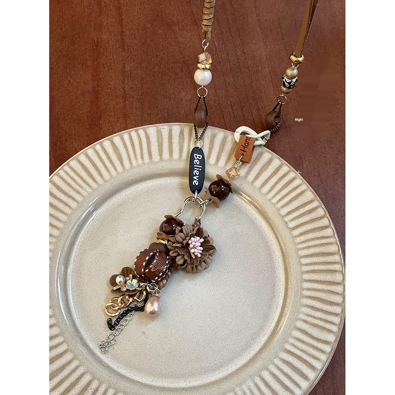 Bohemian Vintage Ethnic-Style Long Pendant Sweater Chain