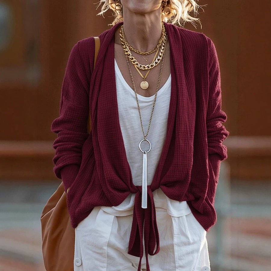 Fashionable and Minimalist Cardigan Coat for Women