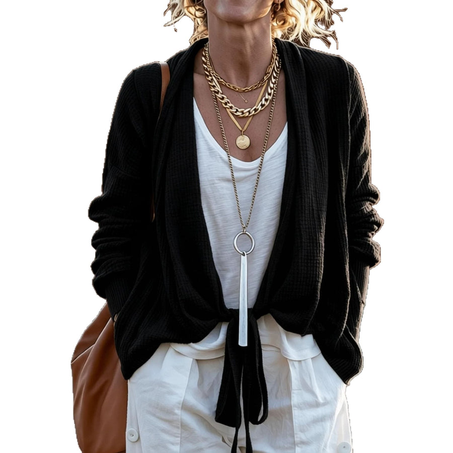Fashionable and Minimalist Cardigan Coat for Women