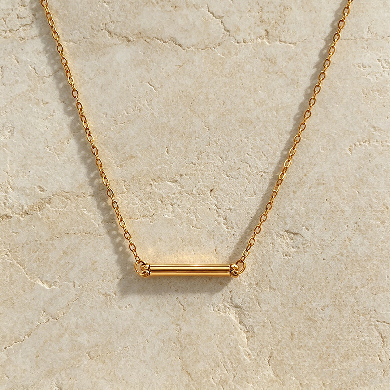 Simple and Stylish Titanium Steel Necklace for Women