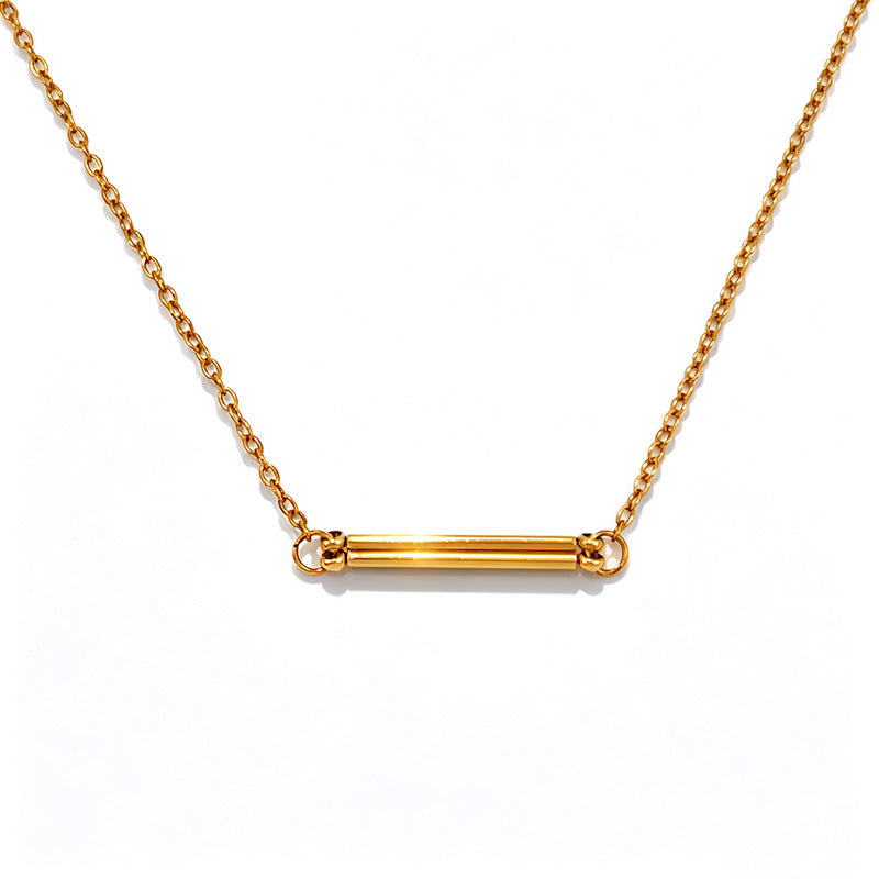 Simple and Stylish Titanium Steel Necklace for Women