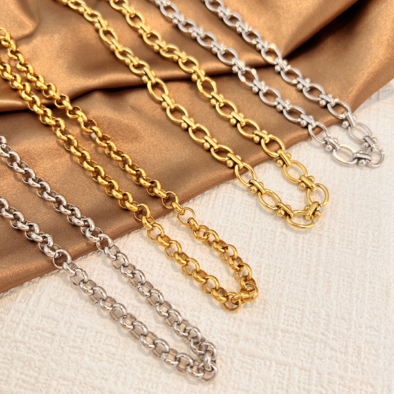 Fashion Titanium Steel Pendant Necklace for Women