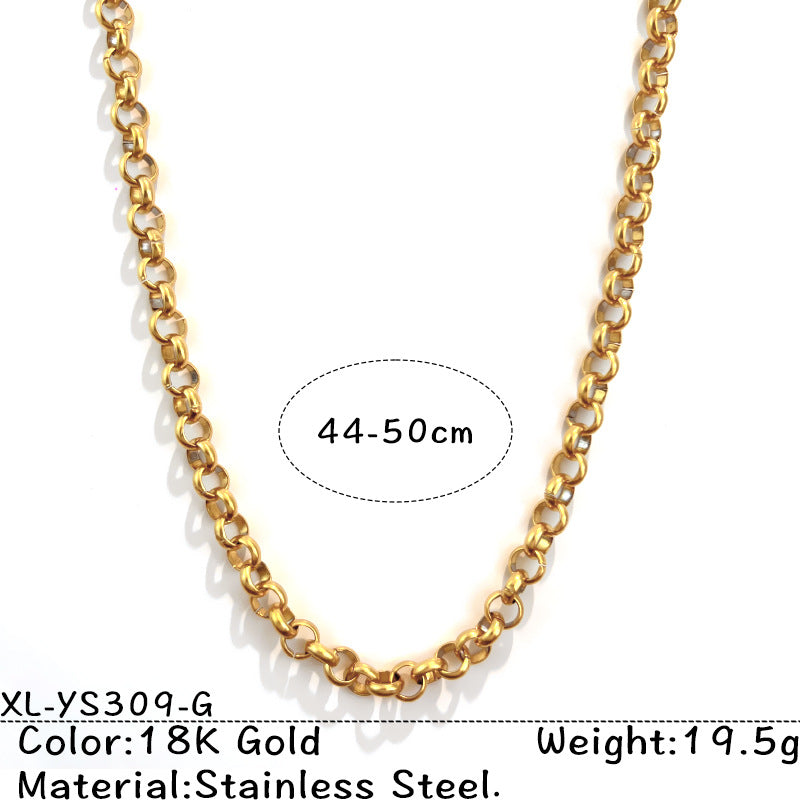 Fashion Titanium Steel Pendant Necklace for Women