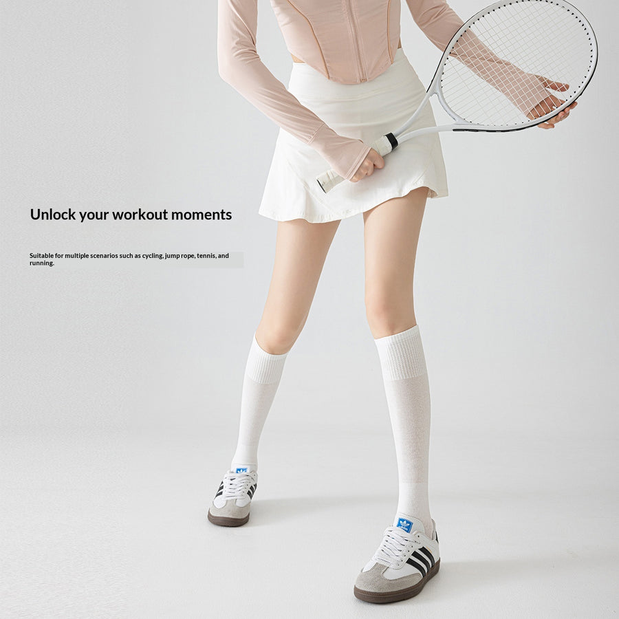 Ultra Thin Lightly Compressive Breathable Sports Socks for Women