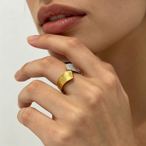 Colorfast Stainless Steel Casual Ring - Perfect Pilates Accessory