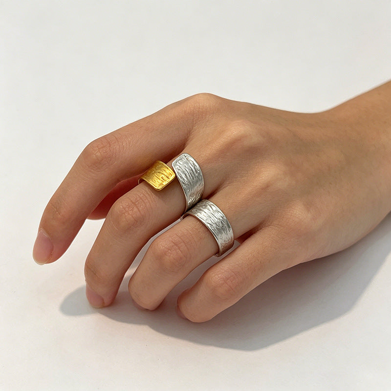 Colorfast Stainless Steel Casual Ring - Perfect Pilates Accessory