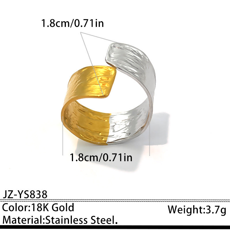 Colorfast Stainless Steel Casual Ring - Perfect Pilates Accessory