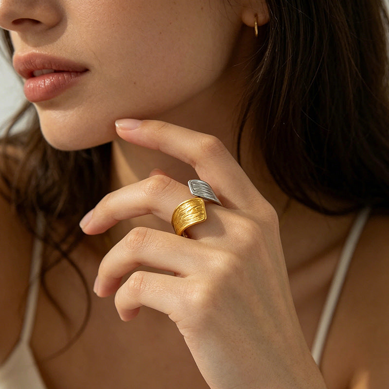 Colorfast Stainless Steel Casual Ring - Perfect Pilates Accessory