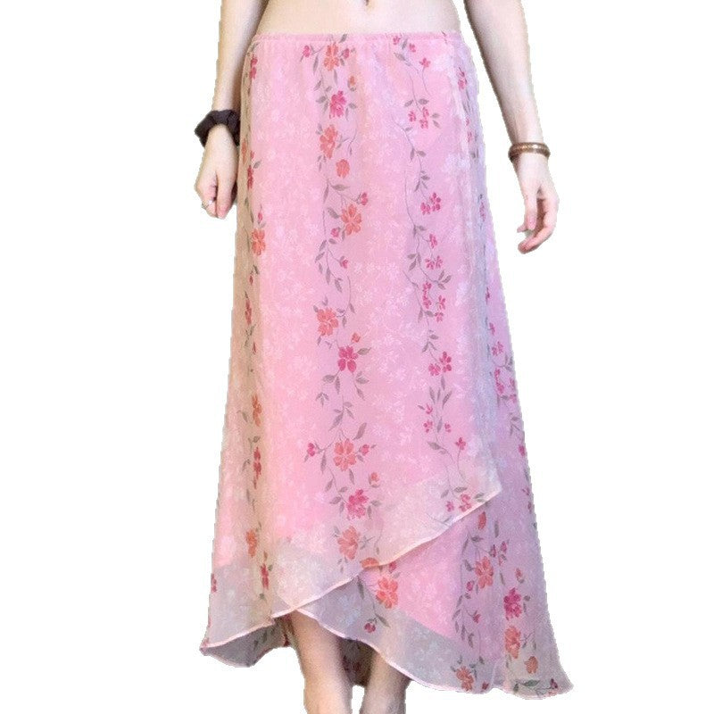 Floral-print Versatile Midi Dress for Women - Perfect for Any Occasion