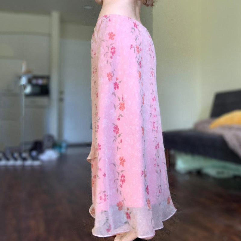 Floral-print Versatile Midi Dress for Women - Perfect for Any Occasion