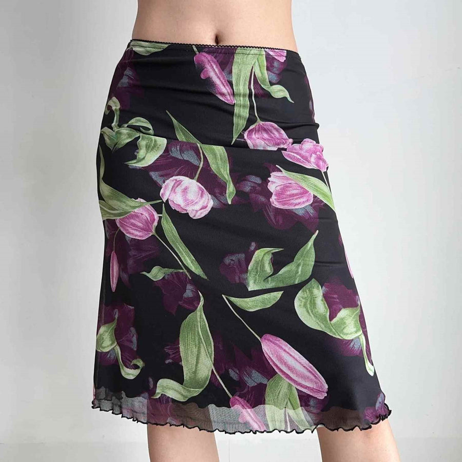Stylish Mesh Fishtail Casual Maxi Skirt for Women