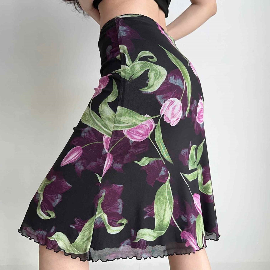 Stylish Mesh Fishtail Casual Maxi Skirt for Women