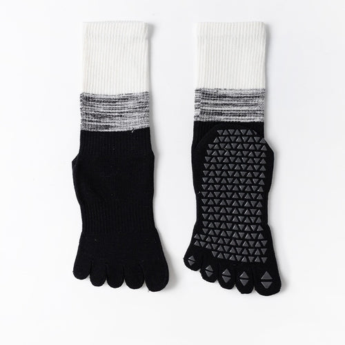 Five-Finger Yoga Socks for Women - Non-Slip for Pilates