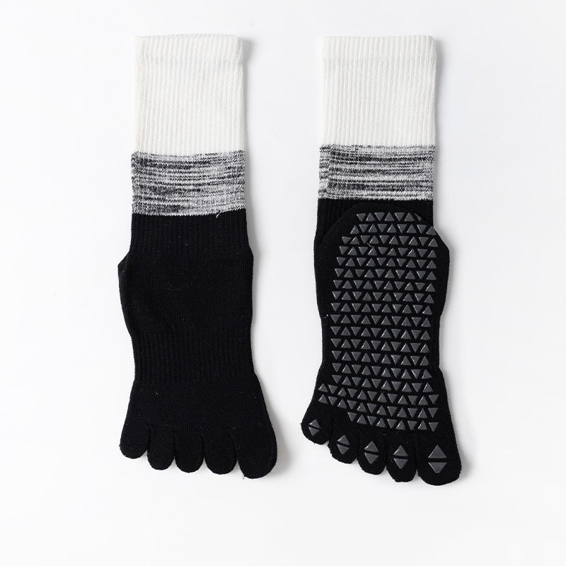 Five-Finger Yoga Socks for Women - Non-Slip for Pilates