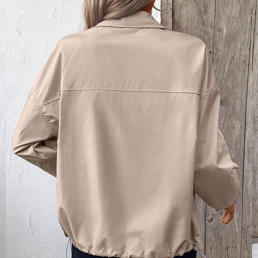 Stylish Sports And Leisure Raincoat Denim Jacket