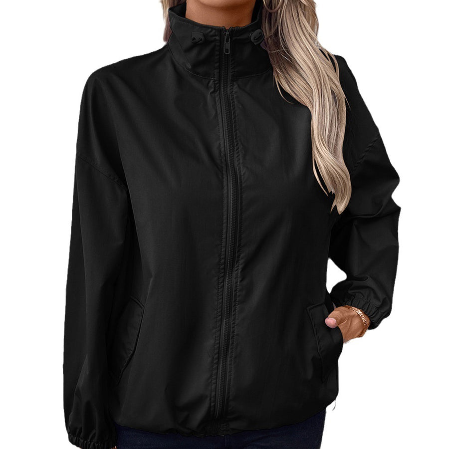 Stylish Sports And Leisure Raincoat Denim Jacket