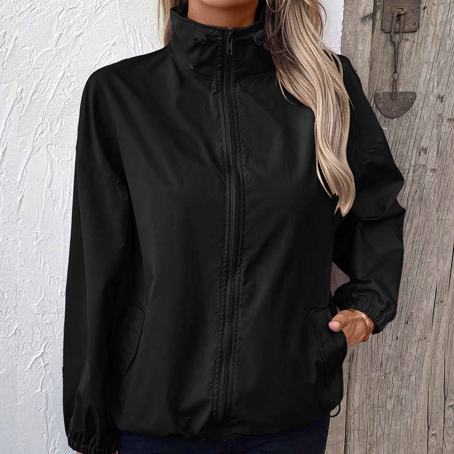 Stylish Sports And Leisure Raincoat Denim Jacket