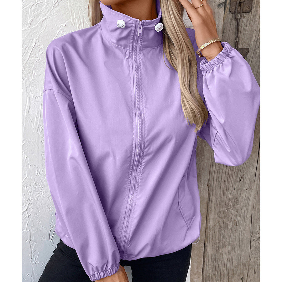 Stylish Sports And Leisure Raincoat Denim Jacket