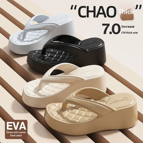 Platform Flip-flops: Height-Increasing Fashion Sandals