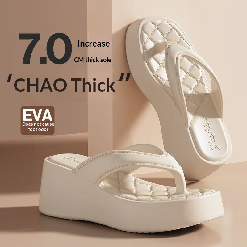 Platform Flip-flops: Height-Increasing Fashion Sandals