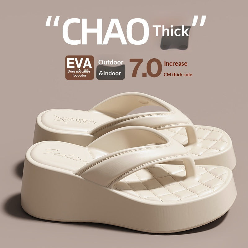 Platform Flip-flops: Height-Increasing Fashion Sandals
