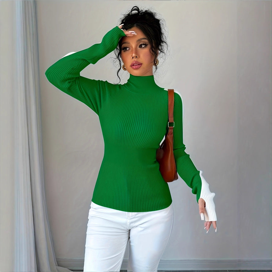 Turtleneck Slim Fit Versatile Sweater - Perfect for Every Occasion