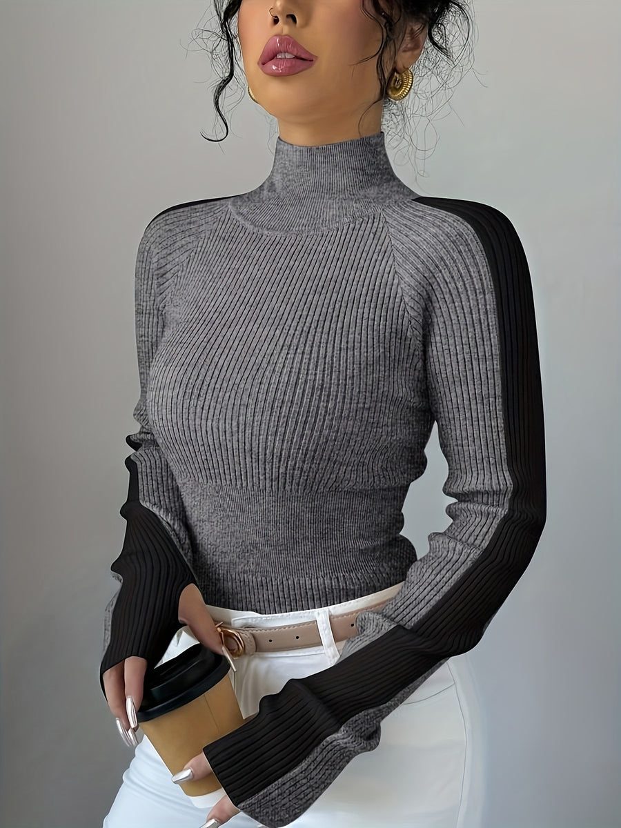 Turtleneck Slim Fit Versatile Sweater - Perfect for Every Occasion