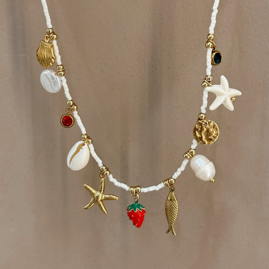 Bohemian Beach Shell Necklace for Women - Stylish Pendant Necklace