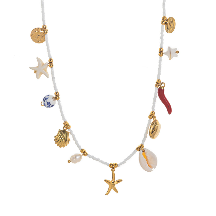 Bohemian Beach Shell Necklace for Women - Stylish Pendant Necklace