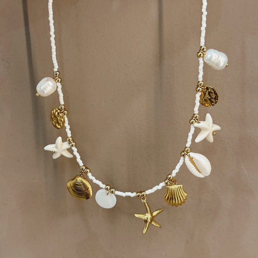 Bohemian Beach Shell Necklace for Women - Stylish Pendant Necklace