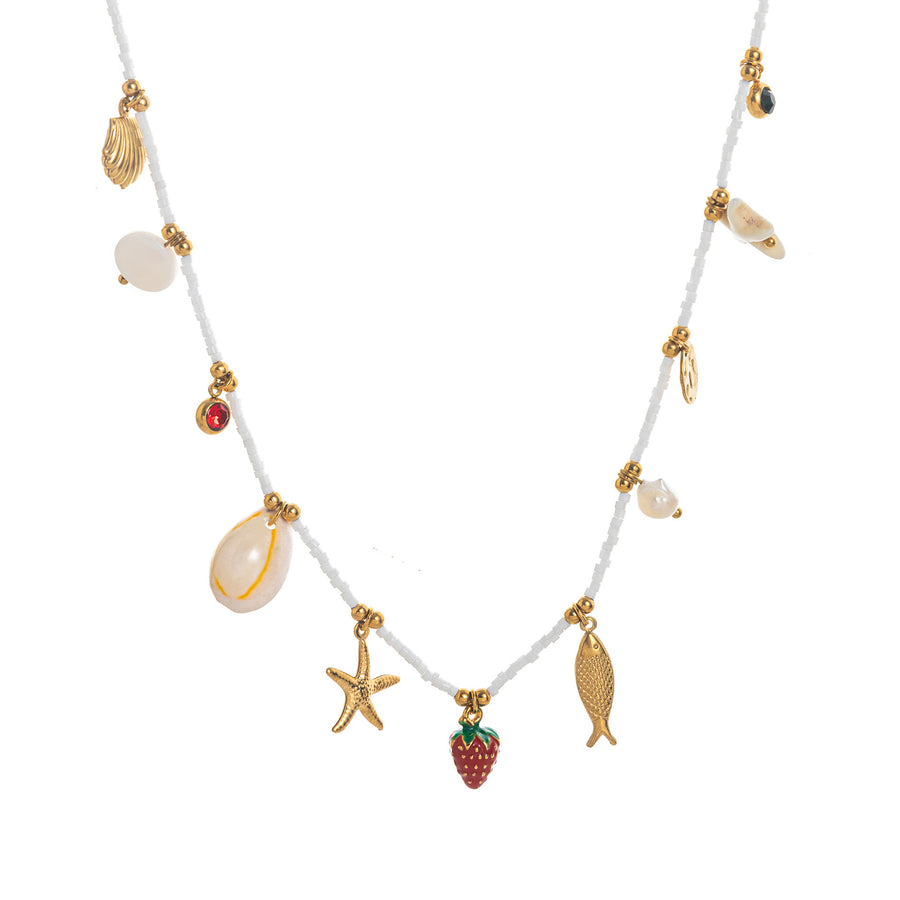 Bohemian Beach Shell Necklace for Women - Stylish Pendant Necklace