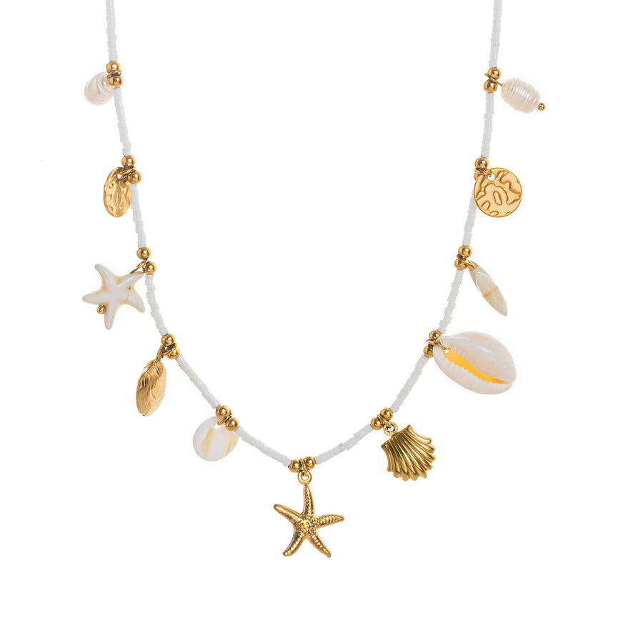 Bohemian Beach Shell Necklace for Women - Stylish Pendant Necklace