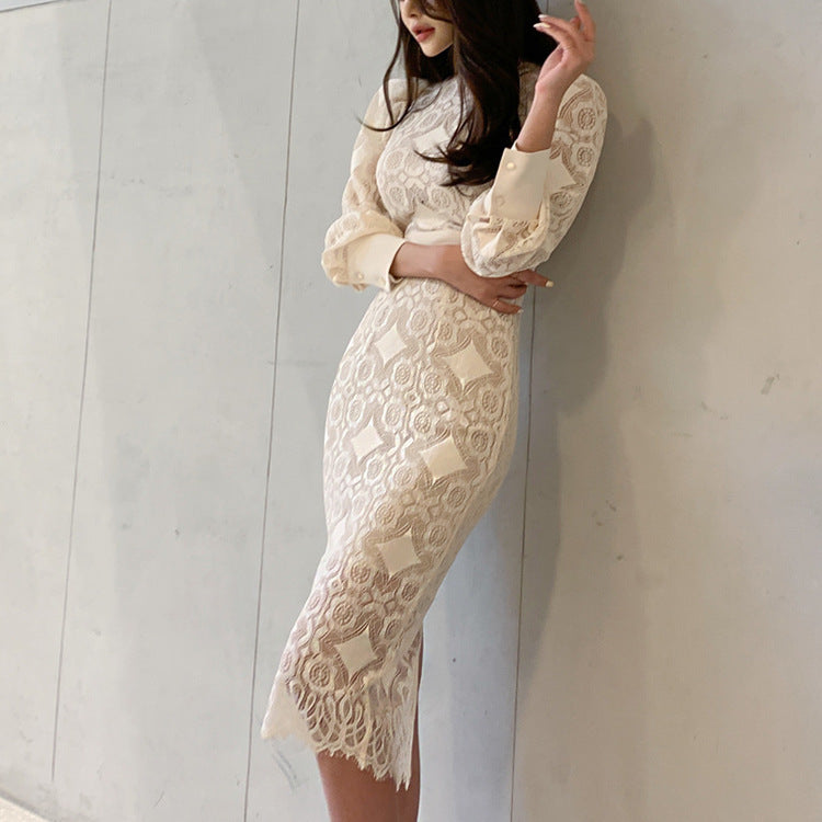 Elegant Embroidered Maxi Dress for Women