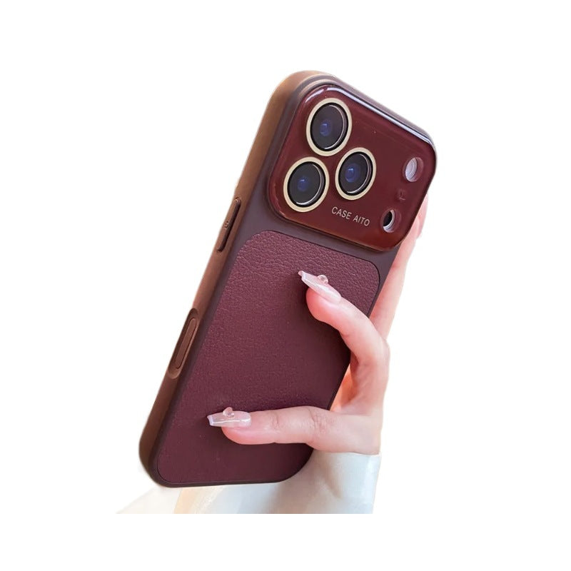 Lychee-pattern Phone Case for Full-body Coverage Protection