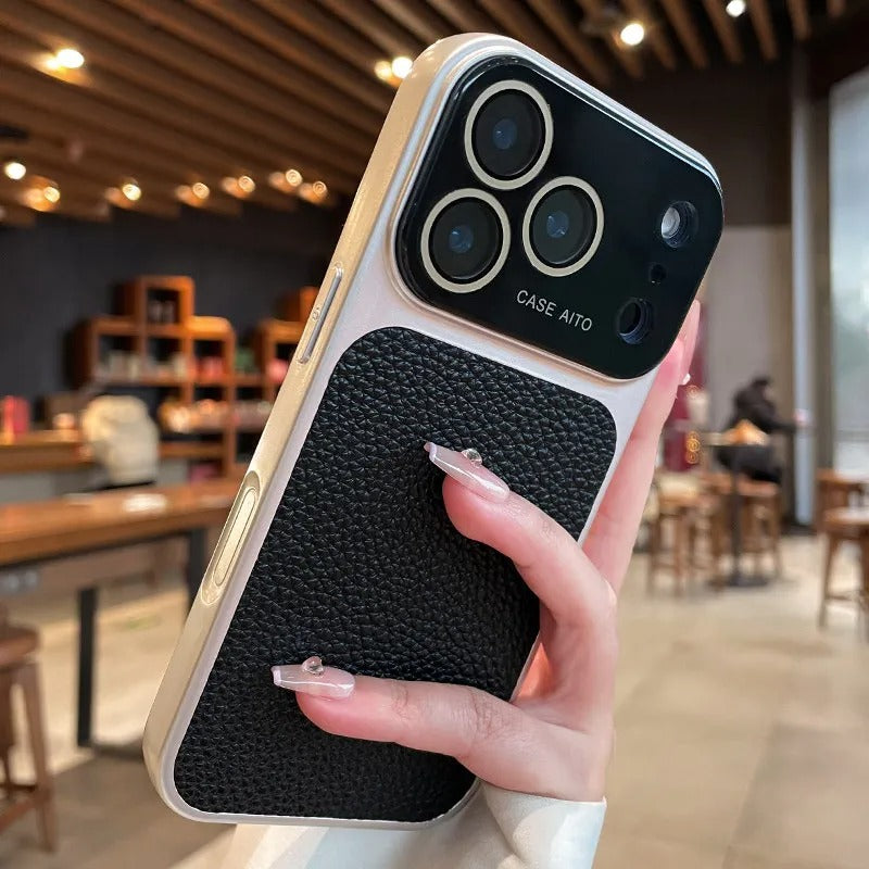 Lychee-pattern Phone Case for Full-body Coverage Protection