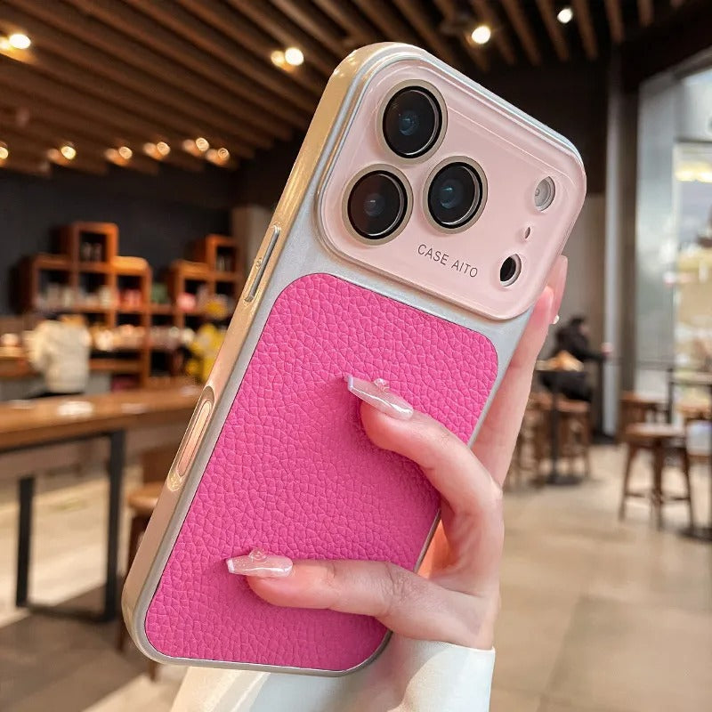 Lychee-pattern Phone Case for Full-body Coverage Protection