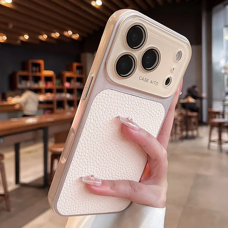 Lychee-pattern Phone Case for Full-body Coverage Protection